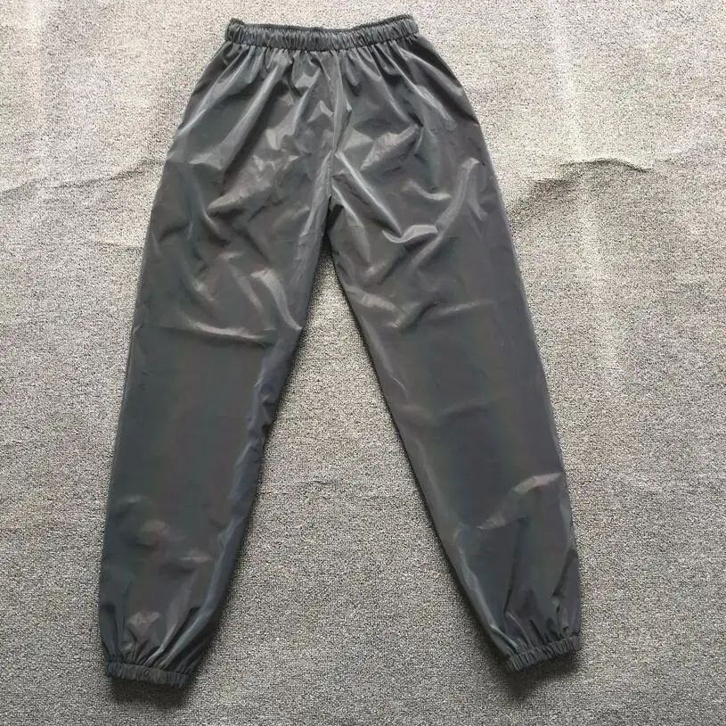 Techwear Style Rainbow Color Reflective Pants Men Women Punk Hip Hop Reflect Light Joggers Outdoor Casual Sport Windproof Pants 5