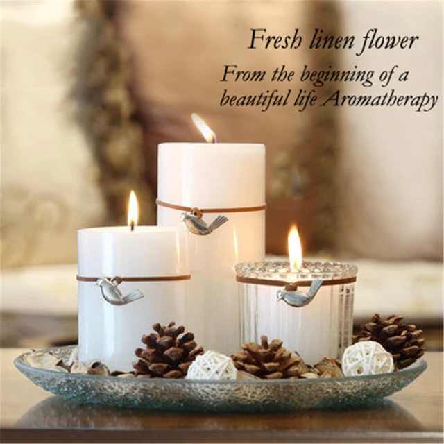 Gift Candles Aromatherapy Blanche Bougies Mariage Velas Scented Gift Candles Aromatherapy Blanche Bougies Mariage Velas Scented Candle Yankee Decorative Wedding Decoration Pillar Qqz17