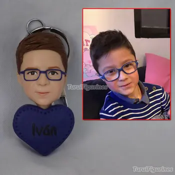 wedding cake topper diy Toys Statue Personalized Custom keychains Polymer Clay Doll From Pictures Christmas Gift for Boyfriend wedding cake topper diy Toys Statue Personalized Custom keychains Polymer Clay Doll From Pictures Christmas Gift for Boyfriend