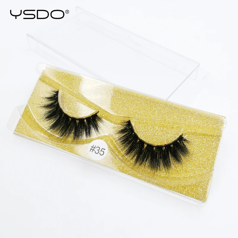 

YSDO eyelashes 3d soft mink eyelashes 1 pair false eyelashes hand made 3d mink lashes dramatic eyelashes faux cils 3d lashes 35G