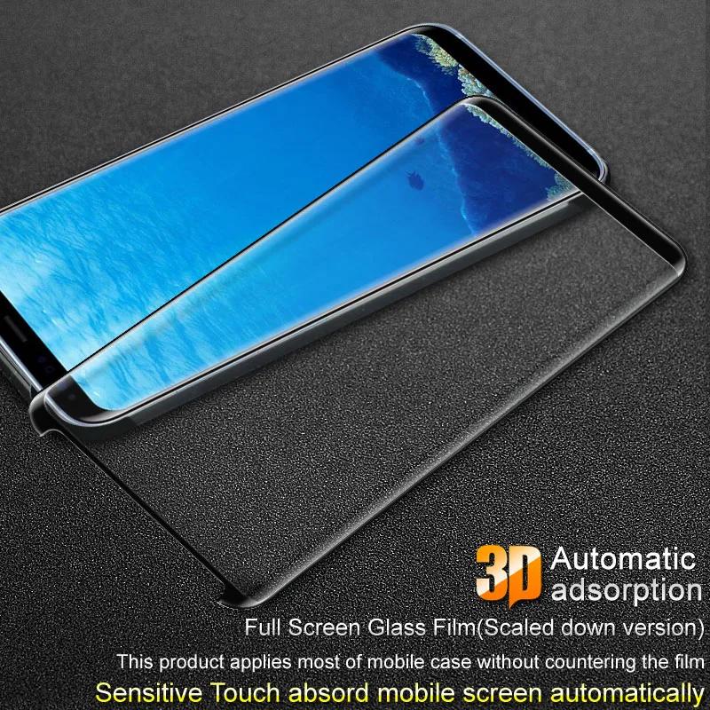 Imak Высокое качество pro версия 3D изогнутое стекло для Samsung Galaxy S8 Plus Закаленное