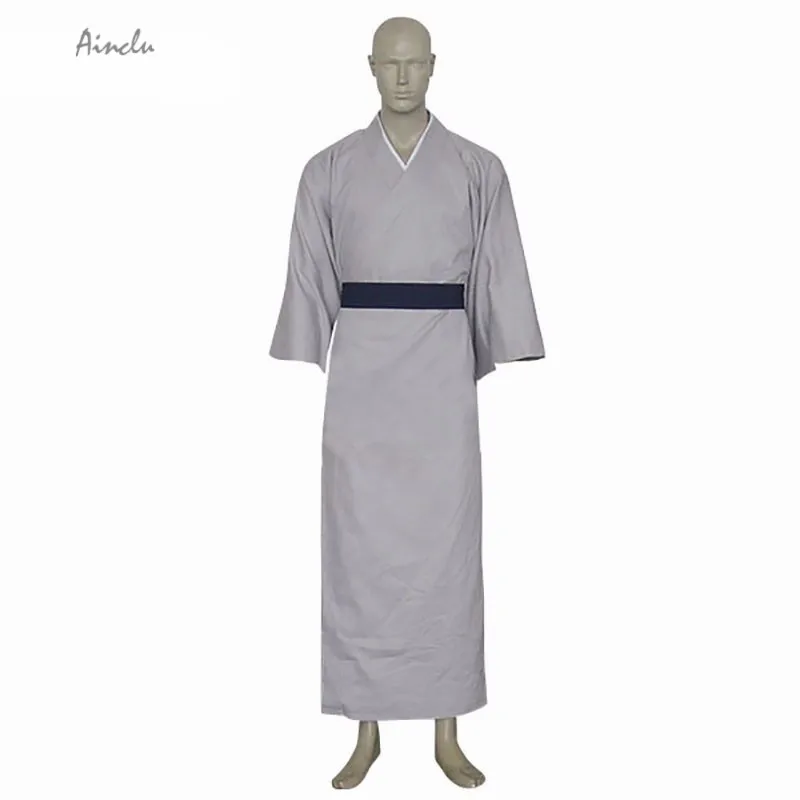 Ainclu Бесплатная доставка Новинка серая корзина с фруктами Shigure Sohma Sash кимоно