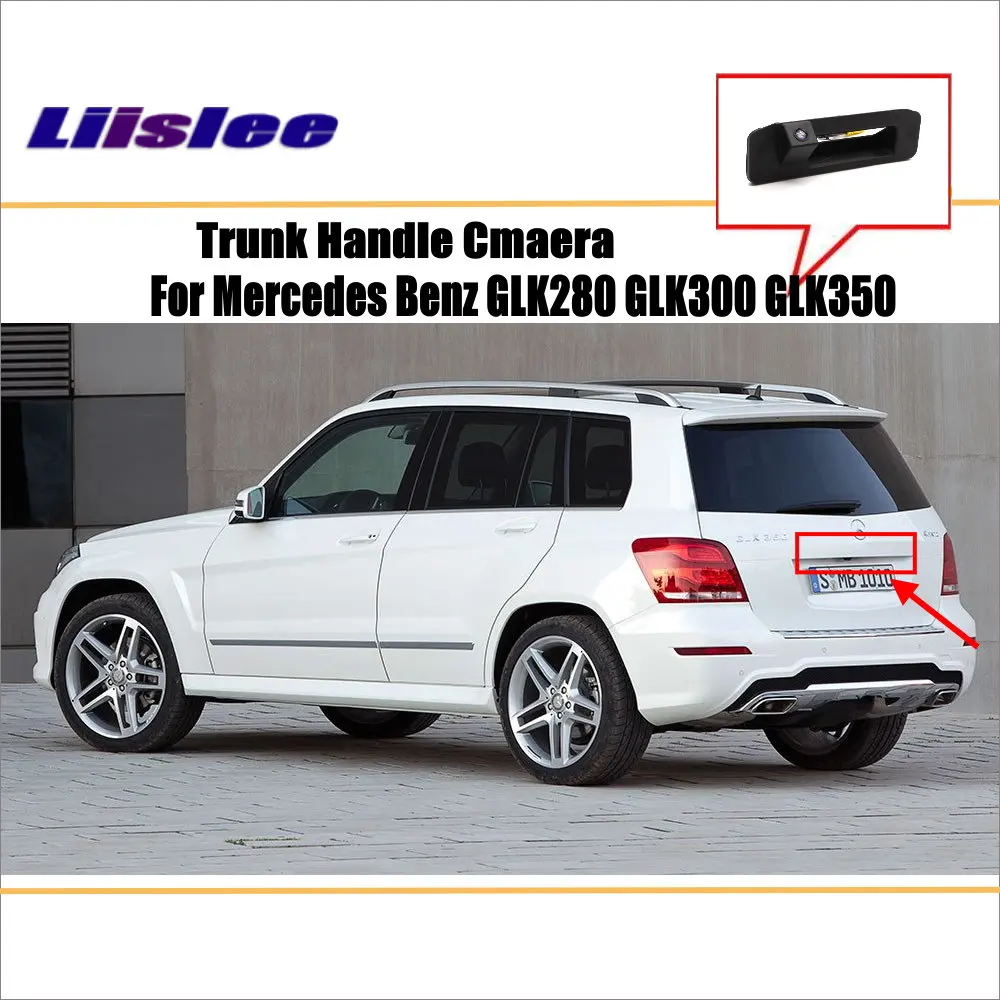 

Car Camera For Mercedes Benz GLK280 GLK300 GLK350 / Rear View Camera / HD CCD RCA NTST PAL / License Plate Lamp OEM