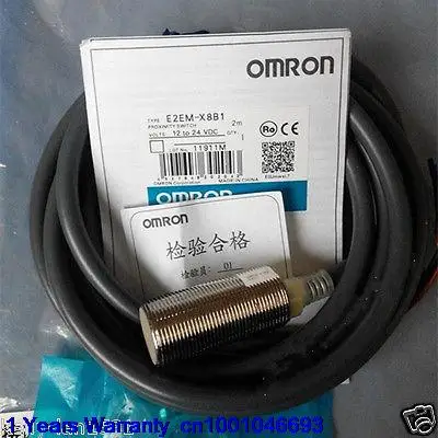 

DHL/EUB 5pcs NEW Original for OMRON proximity switch E2EM-X8B1 15-18