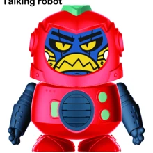 Интеллектуальное изменение лица мини карманный робот ходьба музыка танец свет Запись голоса разговора Повтор Умный Ребенок игрушка Интерактивная