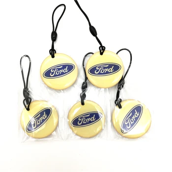 

1Pcs T5577 Rewritable RFID Duplicator Badge Copy 125khz RFID Tag tickets Key Fob Token Ring Proximity Card