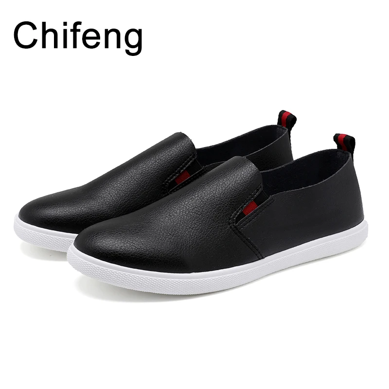 

mens loafers men leather fashion platform lightweight shoe 2018 spring men's casual man flat shoes
