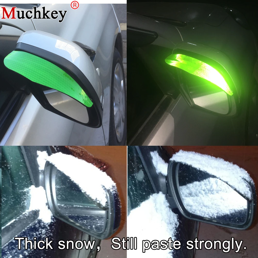 

Car Rear View Mirror Rain Eyebrow Waterproof Reflective Protector Cover For Nissan Qashqai Juke X-trail Almera Tiida Note Sentra