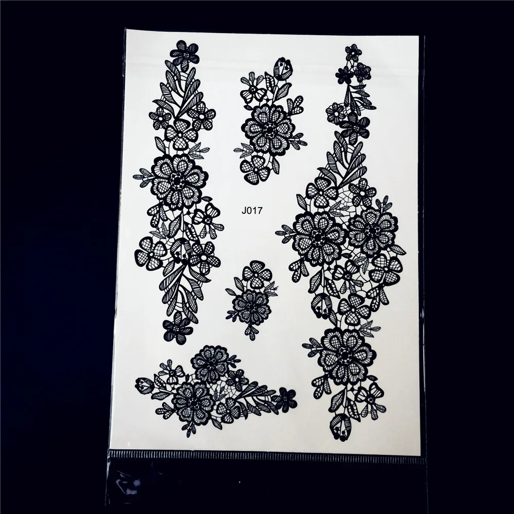 GBJ017 1 шт., лучшее боди-арт, рисунок, металлик, временная татуировка, наклейка для женщин, для свадьбы, GJ002, сексуальная леди, кружево, хна, татуировка, паста, белые чернила - Цвет: GBJ017