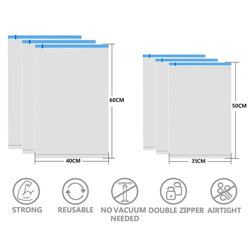 12 шт. ручные Скручивающиеся Вакуумные сжатые мешки прозрачные сумки для одежды компактные сумки для путешествий и дома герметичные компрессионные пакеты для хранения