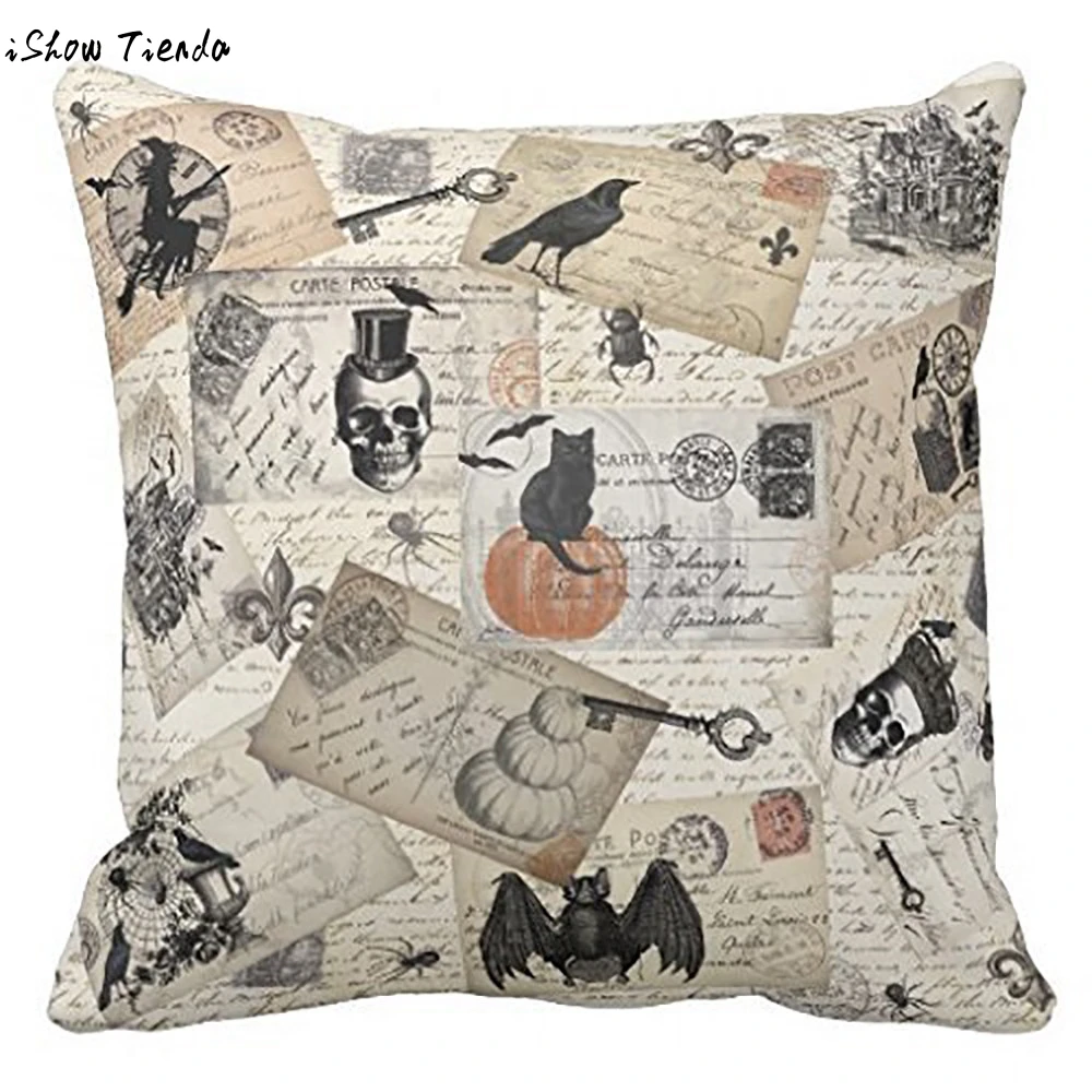 pillow cover Happy Halloween Pillow Cases Linen bed Cover Home dropship