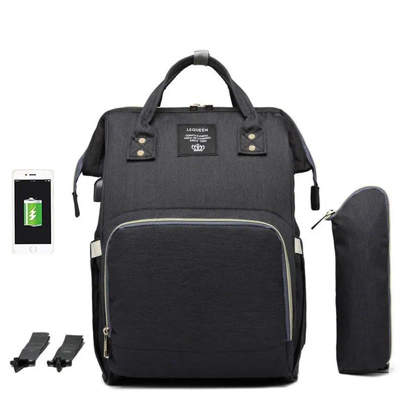 

2019 Fashion Diaper Bag Baby Care Bag Waterproof Large Floral Print Baby Nappy Nursing Bags Mummy Travel Backpack SZZ177