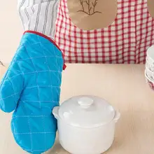 1 шт. перчатка для духовки термостойкие варежки кухонные рукавица и прихват для микроволновой печи Нескользящие Утепленные перчатки ENX 037