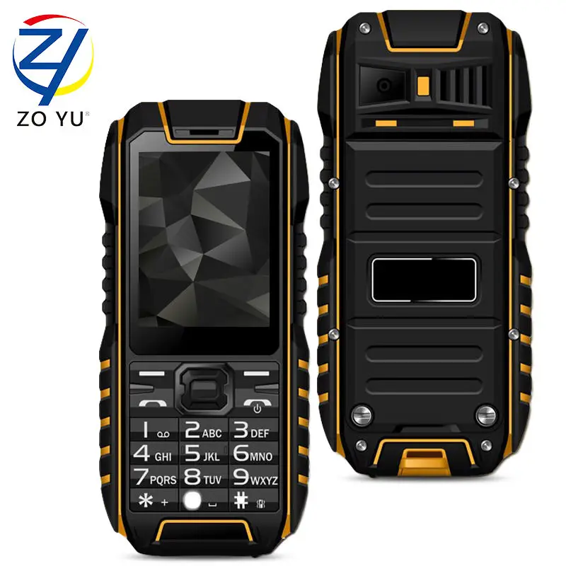 ZOYU IP68 Пыле и водонепроницаемый мобильный телефон 2 8gdual SIM карты старший Бизнес 1450