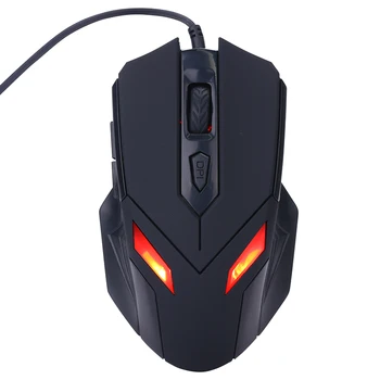 

USB Wired Gaming Mouse 2400DPI 6 Buttons LED Optical Professional Pro Mouse Gamer Computer Mice for PC Laptop Games Mice