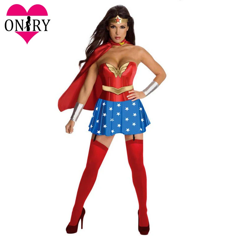 Red / Blue Adult Sexy Superhero Costumes Women Cosplay Carnival Halloween Costume Superwoman Corset Skirt Fancy Dress Plus movie character costumes|costume glasseshalloween ballet costumes - AliExpress