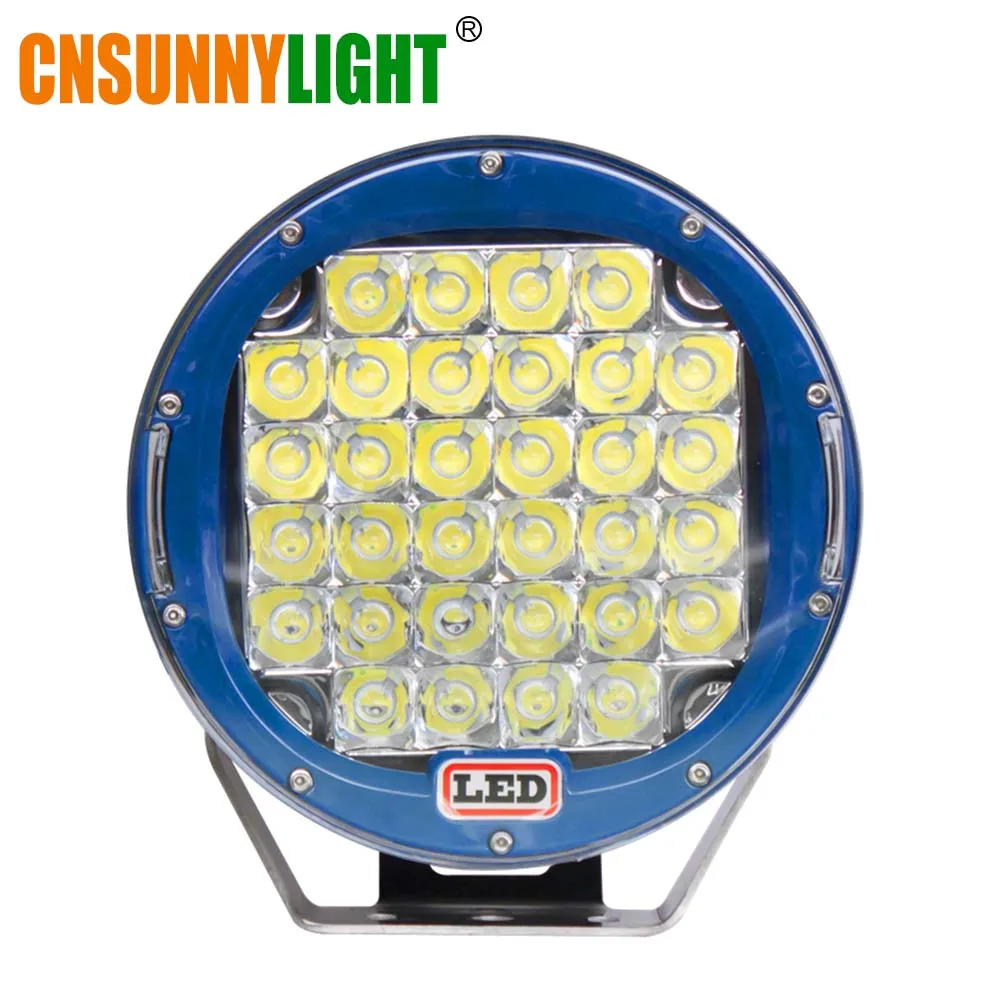 

CNSUNNYLIGHT Guaranteed LED Work Light 9 inch 96W Spot Beam For 4x4 Offroad Boat Auto Wrangler Jk Truck Led Driving Lamp 12V 24V