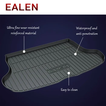 

EALEN For Infiniti QX50 Q50L styling Boot Liner Tray Waterproof carpet Anti-slip mat Accessories 1Set Car Cargo rear trunk mat