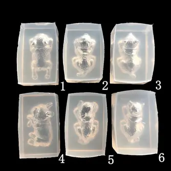 

3D Vivid Sanddog Pendant DIY Silicone Molds Resin Casting Jewelry Making Tools