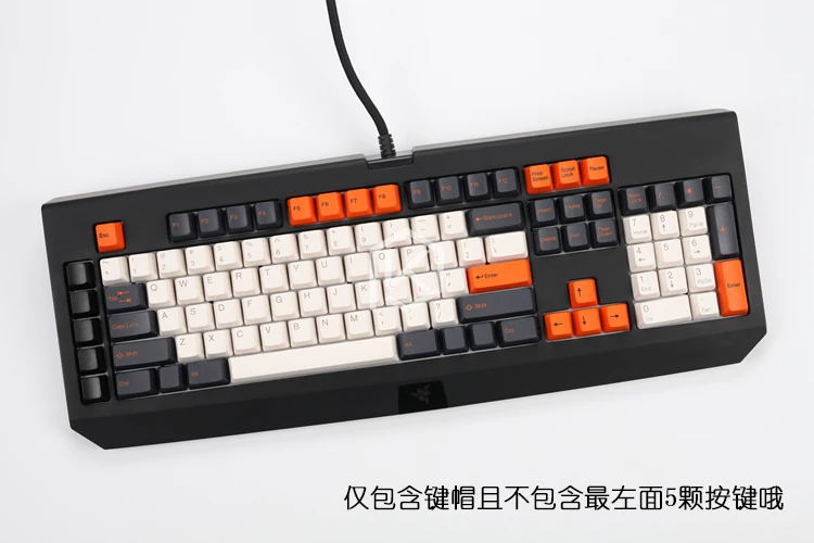 Keycaps para Faça Taihao Duplo Tiro Você Mesmo Gaming Teclado Mecânico Razer Blackwidow Final 87 104 Apenas Keycaps] Abs - Imagem 2