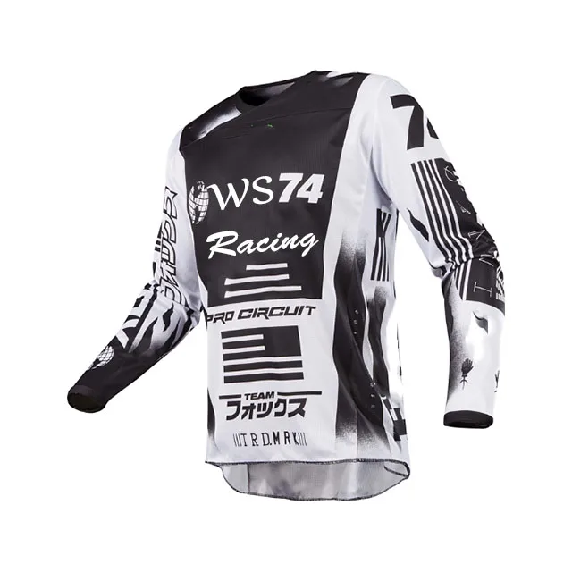 

2019 new BMX DH moto Jersey downhill motocross jersey MX spexcel Off Road Mountain Bike MTB Jersey