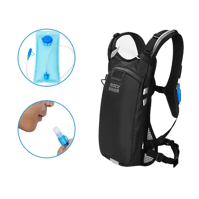 

Black Motorcycle Waterproof Oxford Cloth Motorcycle Riding Bag Medical Grade Plastic Water Bag Storage Capacity