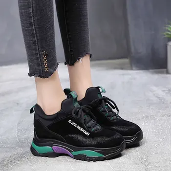 

Winter women sneakers snow outdoor running shoes for woman rubber sole shoe Fur warm sports shoes trainers