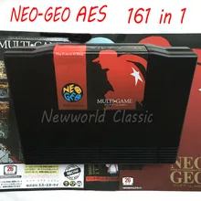 Новое поступление аркадная кассета NEO-GEO AES мульти игры 161 в 1 AES версия для семьи AES игровая консоль картридж