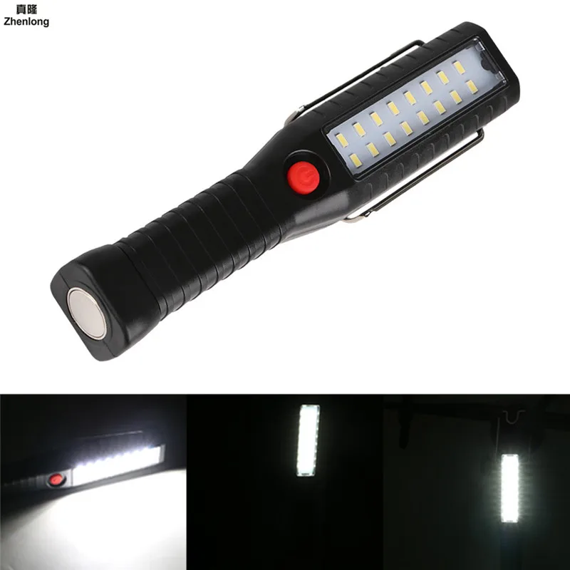 

Led Flashlight Working Lamp Multi-function Torch Inspection Light Home Repair Hand Lamp Outdoor Car Emergency USB with Magnet