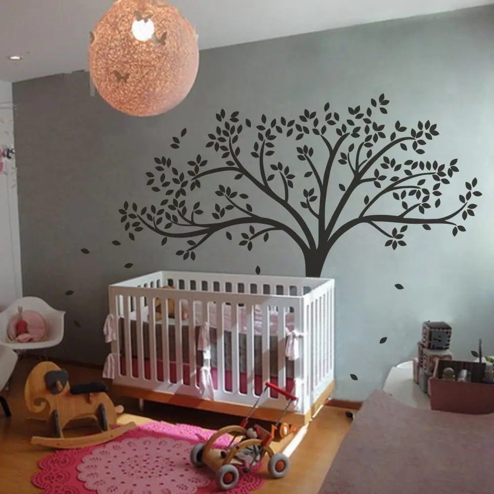 Us 29 59 20 Off A042 Mairgw Fall Tree Wall Decal Monochromatic Baby Nursery 78 Us 29 59 20 Off A042 Mairgw Fall Tree Wall Decal Monochromatic Baby Nursery 78