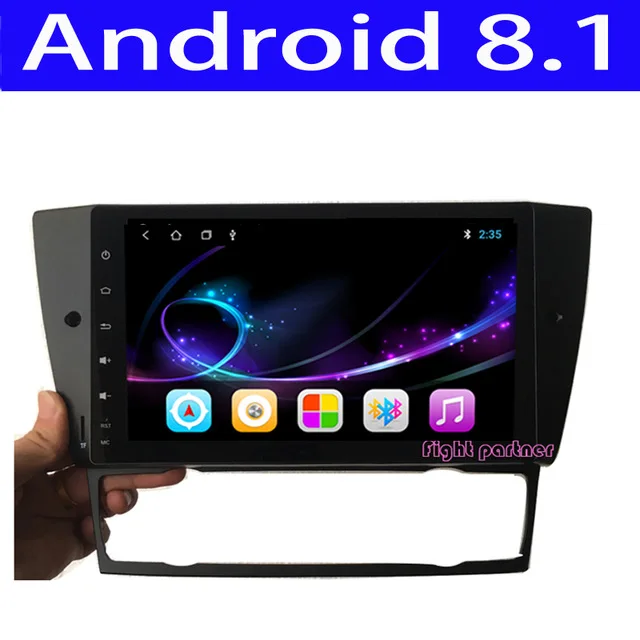 Sale Factory price Car Multimedia Player GPS Android 8.1 For BMW/320/328/3 Series E90/E91/E92/E93 DVD Player Radio FM Quad Core 0