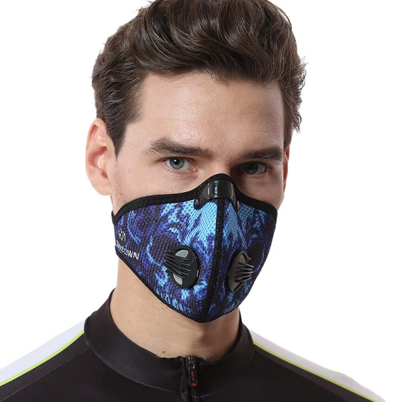 Buy Activated Carbon Bicycle Face Mask Bike Sport