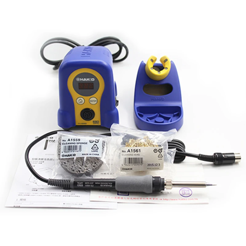 Hakko Япония белый Электрический Утюг fx-888d постоянная температура сварочный аппарат suite версии 936 обновления