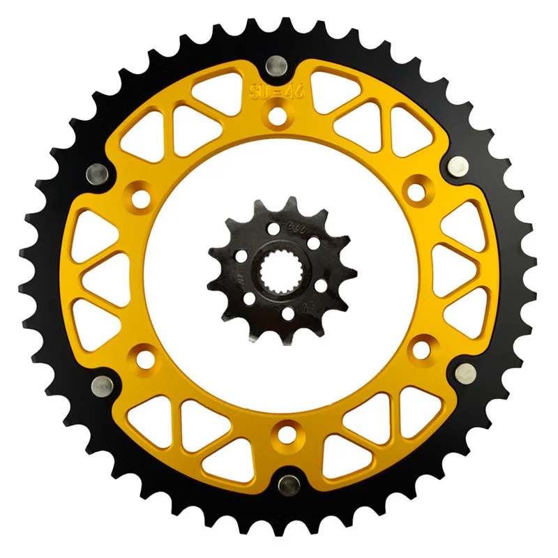 13/45 46 47 48 49 51 52 T Motorrad Vorne und Kettenrad Kit Für SUZUKI RM 125 1987-2011/RM-Z 250 2007-2012