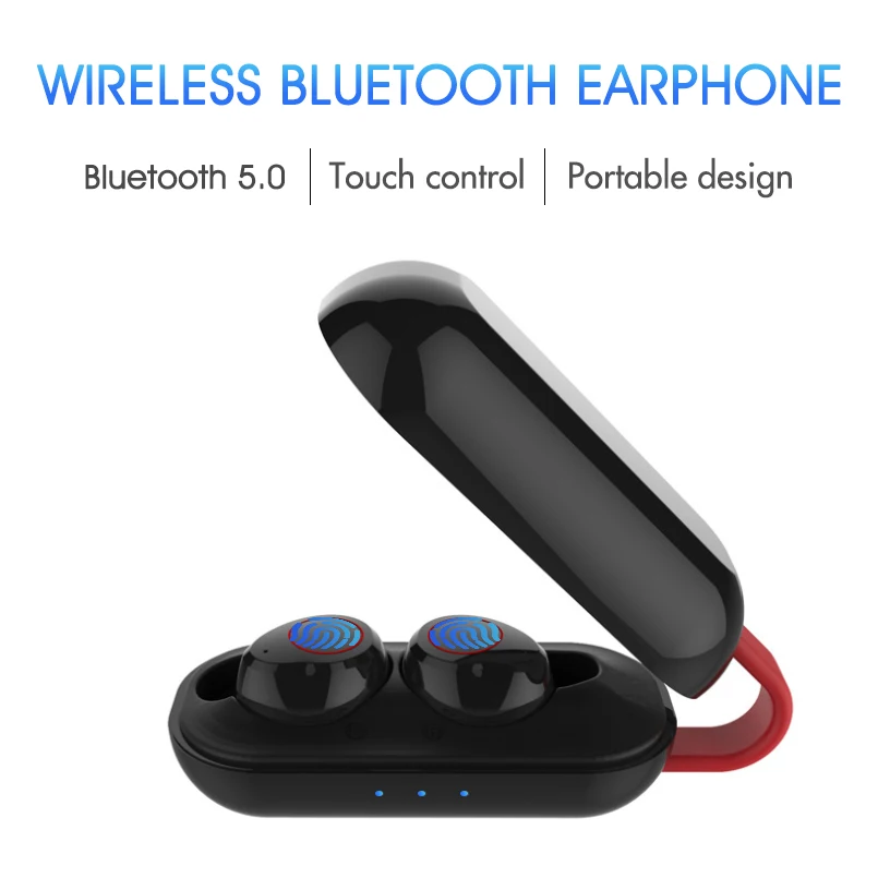 OKEPOO Bluetooth 5 0 наушники 3D стерео беспроводные наушники-вкладыши с микрофоном