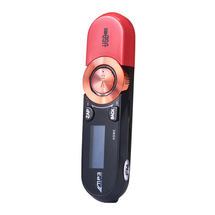 Расширенный 7 цветов портативный MP3 высокое качество MP3 черный USB ЖК-экран 16 Гб Поддержка Flash TF плеер MP3 Музыка FM радио L0307