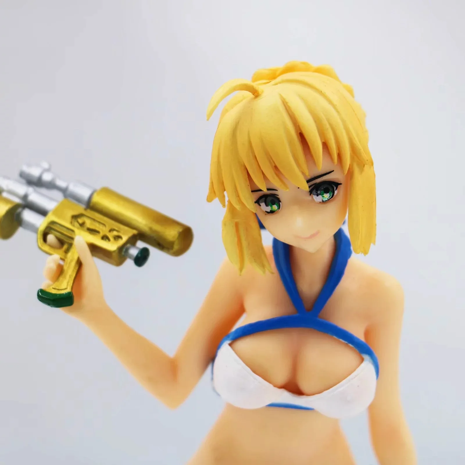 Новый горячий 18 см Fate/stay night водный пистолет купальник saber lily Matthew Kyrielite альтер