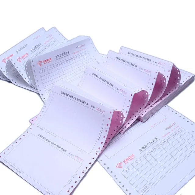 Invoice Printing NCR Commercial Invoice Duplicate Triplicate Book 