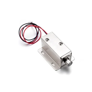 

DC12V Electric Lock File Display Cabinet Door Drawer Latch Solenoid 55*42*39mm