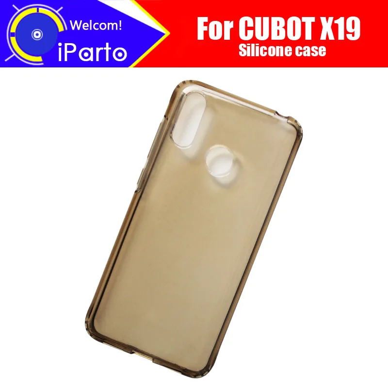 

CUBOT X19 Case Cover Housing 100% Original Anti-Knock Shockproof Protector Soft TPU Silicone Case Cover for CUBOT X19