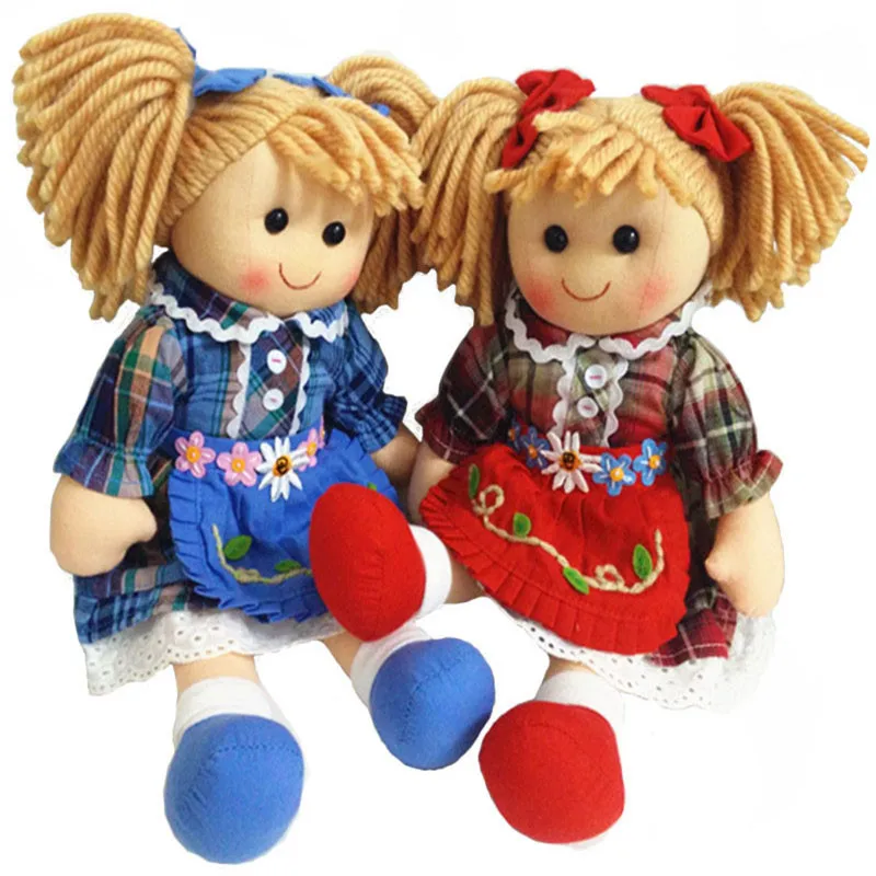 

Smafes мягкая хлопковая кукла игрушка для девочек 13 дюймов набивная тряпичная кукла высокое качество детская Рождественская кукла на день рождения, подарок