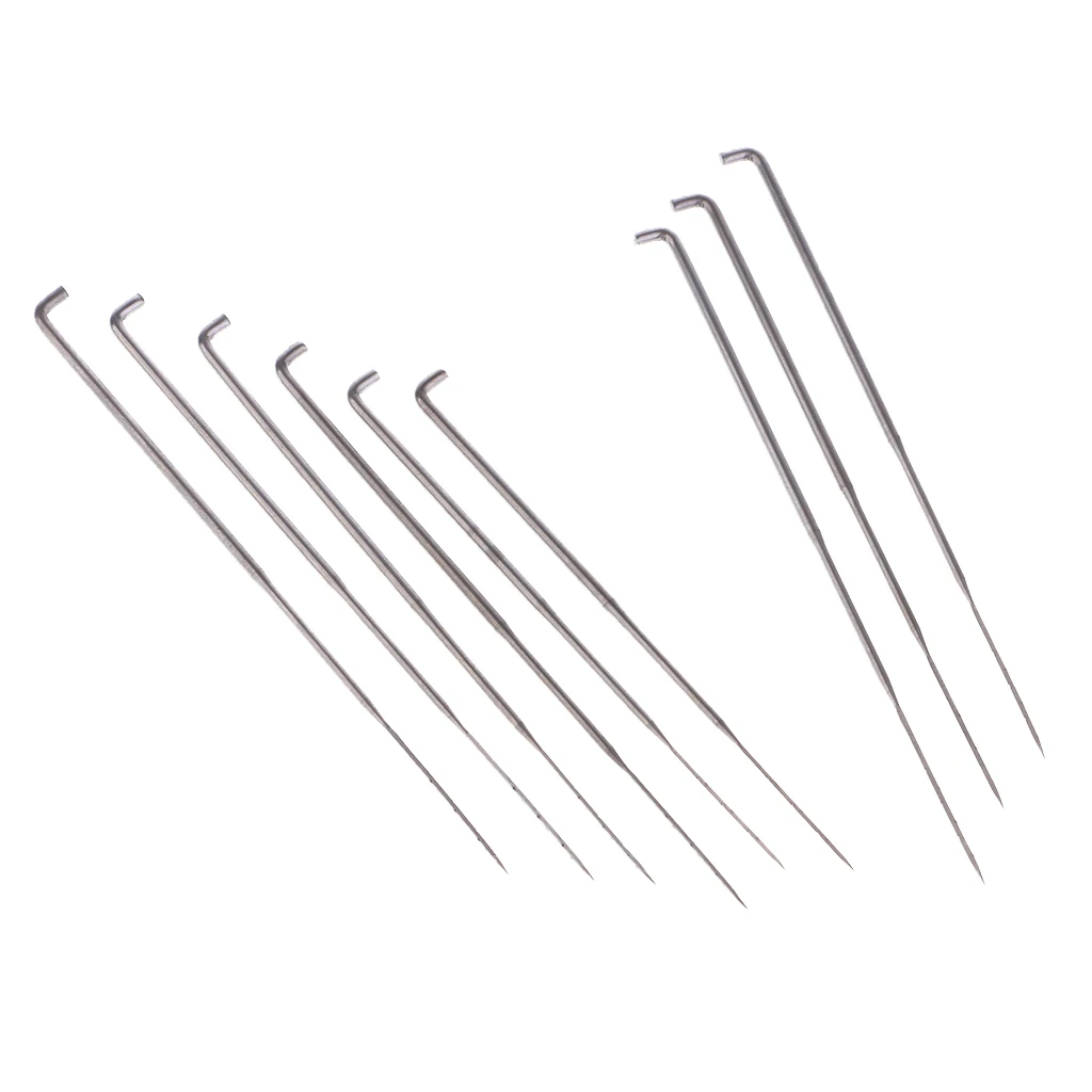 18Pcs 3 Sizes Felting Needles Wool Felt Tools with 1 Piece Clear Bottle and 1 Piece Wooden Handles