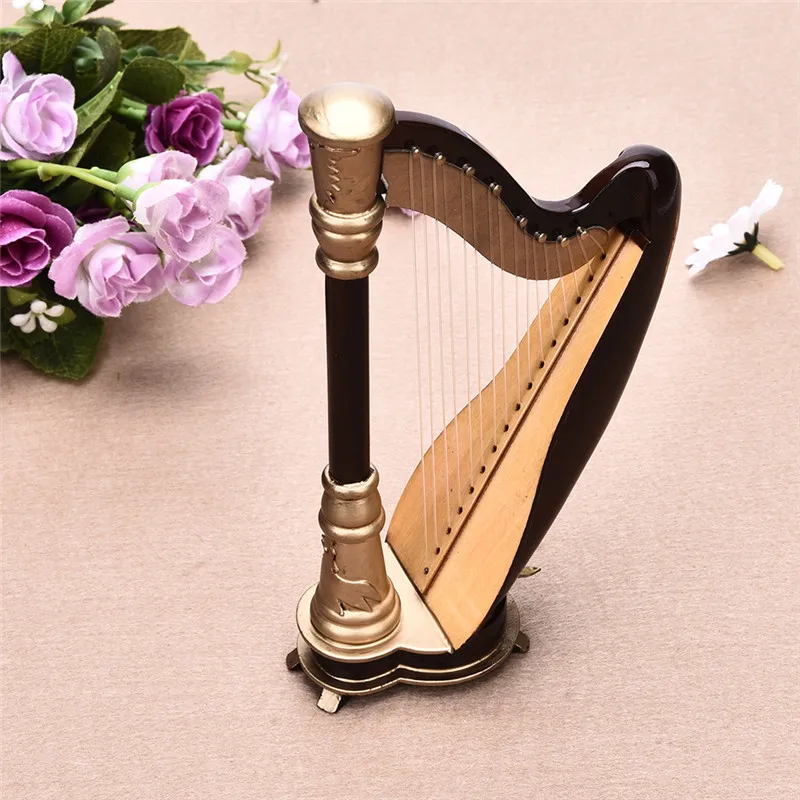 

Delicate Mini Orchestral Instruments Ornaments Instrumentalist Home Office Desk Decor Best Gift Fancy Home Decoration