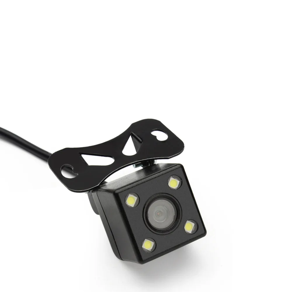 HD CCD 4 Светодиодный свет широкий формат Автомобильная камера заднего вида Универсальный Автомобильный Обратный камера резервная камера с ночное видение водонепрони