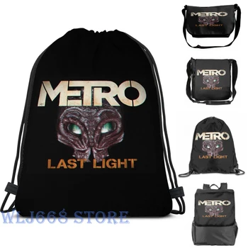 

Funny graphic print shoulder Bags women Metro 2033 Last light Single shoulder backpack travel for men Gym Bag
