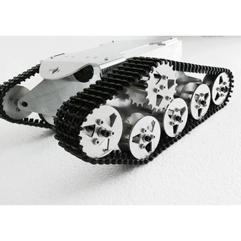 

Tracked Robot Crawler Tank Smart Robotic Car Platform Tank Chassis with Motor Circuits Kits for DIY Car Learning