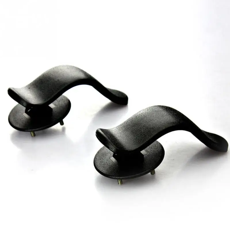 

Car Trunk Mounting Bracket 2pcs Universal Umbrella Holder Clip Hook Interior Multifunctional Fastener Accessory Black ABS #0919