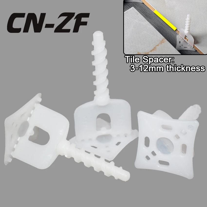 CN-ZF 50 шт. 1,5 мм клип выравнивания Керамика Пластик этаж разровнители плитка инструменты уровень Распорки выравнивания Системы зажимы для Плитки