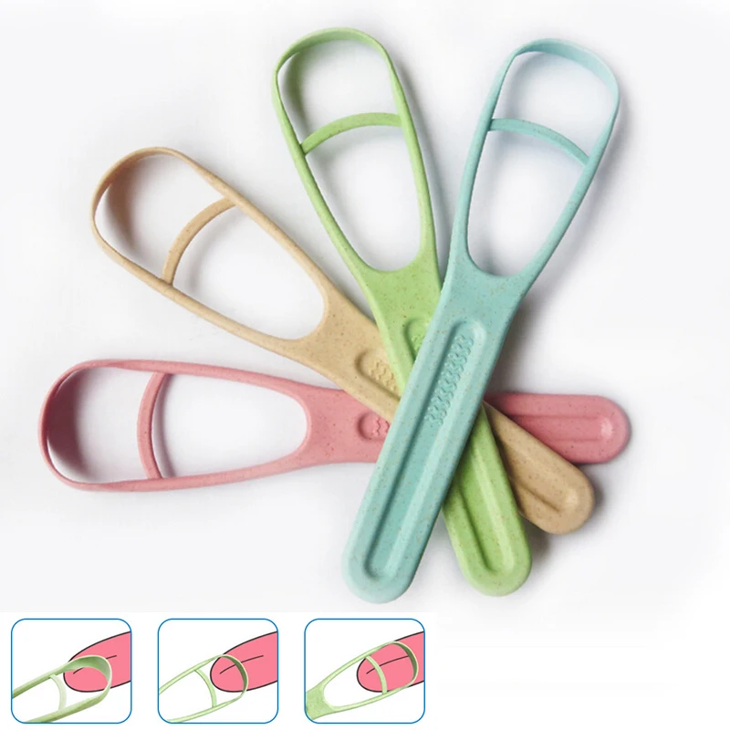 

Personal Tongue Cleane Brush Debtal Care Breath Free Gel Sample Dental Tongue Scraper Oral Care 16*3.5cm