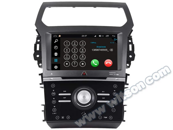 Discount 9" Android 8.0 OS Car DVD Multimedia GPS Radio for Ford Explorer 2011-2015 (Digital Air Version) with Optional Car Play Function 2